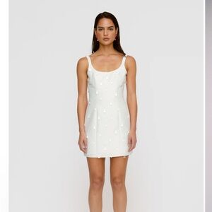 Wolf Gang Luvia Beaded Mini Dress